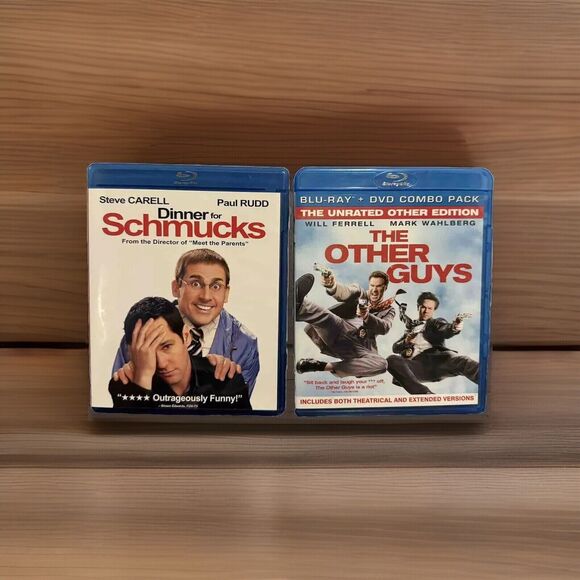 Comedy Blu-ray Bundle Dinner for Schmucks & The Other Guys - Picture 1 of 9